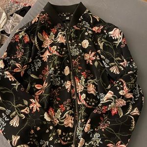 floral lightweight jacket